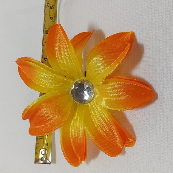 LG Flower Hair Clips(8)☆Wide Crochet Headbands (4) - Picture 6 of 14